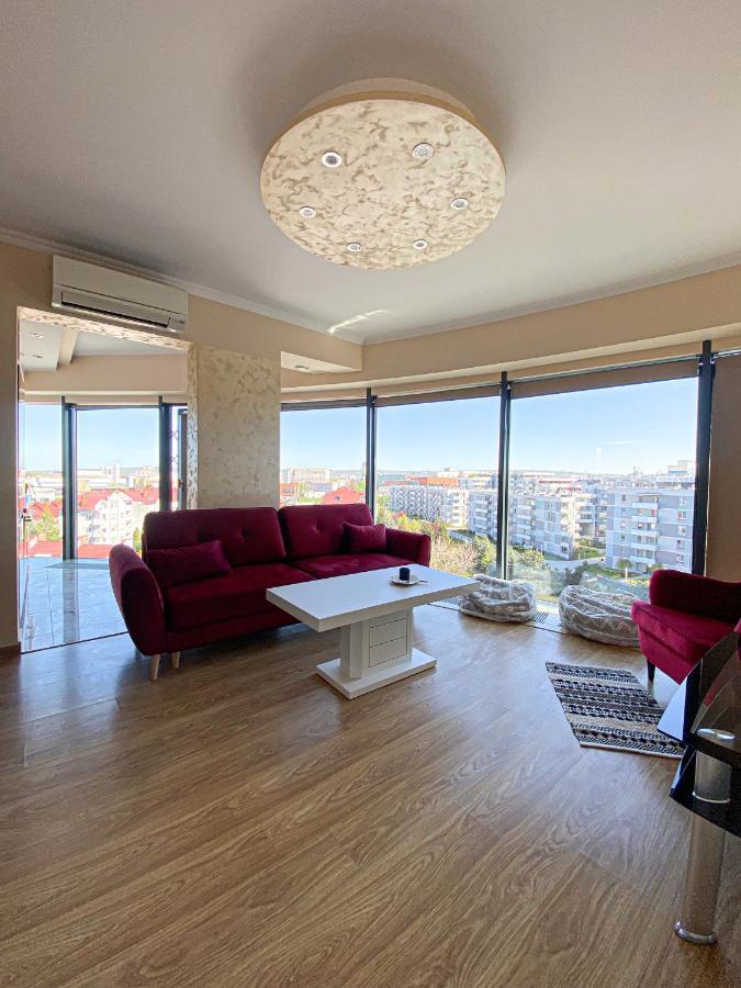 Glass Tower Apartament 热舒夫 外观 照片